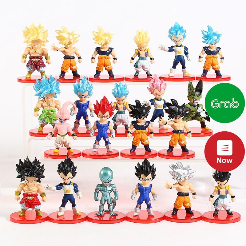 Dragon Ball Mini รูป Dragon Ball Son Goku Gogeta Vegito Broly Gohan Mabu Vegeta SuperSaiyan God SSJ