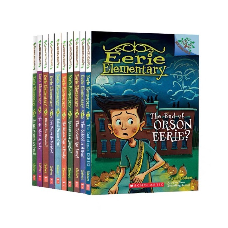 Eerie Elementary 10 books SetBy Jack Chabert - kidsbookcm - ThaiPick