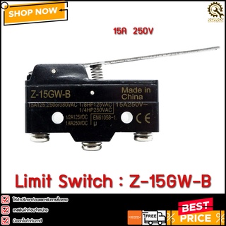 ลิมิตสวิตช์ LIMIT SWITCH Z-15GW-B