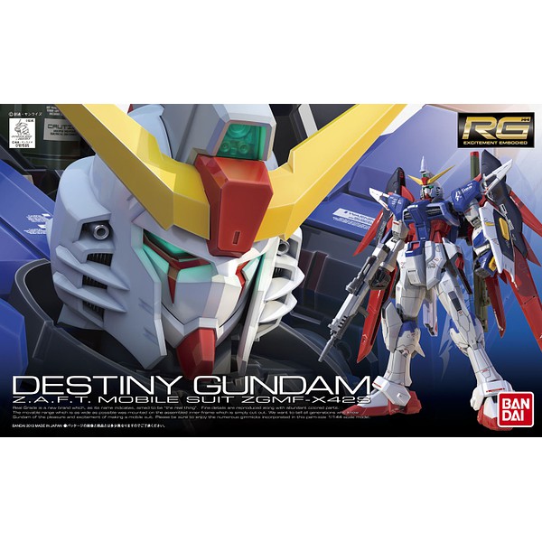 BANDAI 1/144 RG ZGMF-X42S DESTINY GUNDAM