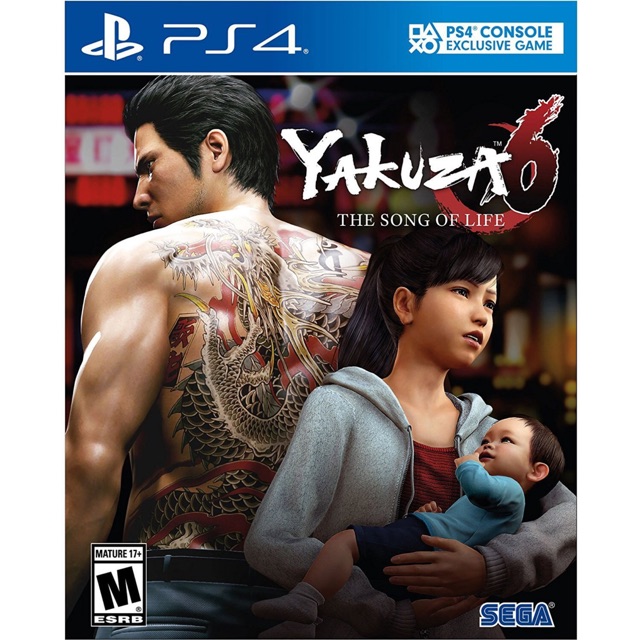 แผ่นเกมส์ PS4 : Yakuza6