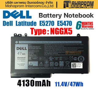 Battery Dell Latitude E5450 E5270 E5470 NGGX5 47Whr 4130mAh.