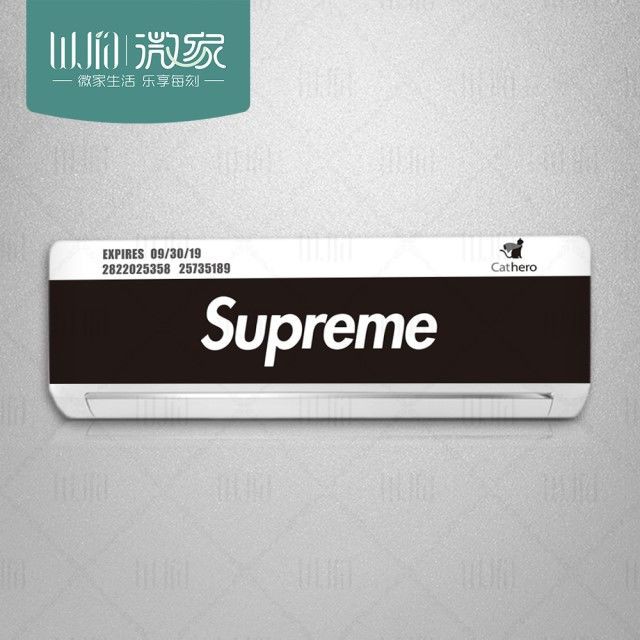 สติ๊กเกอร์ฟิล์มกันน้ําสําหรับติดเครื่องปรับอากาศในบ้าน H
