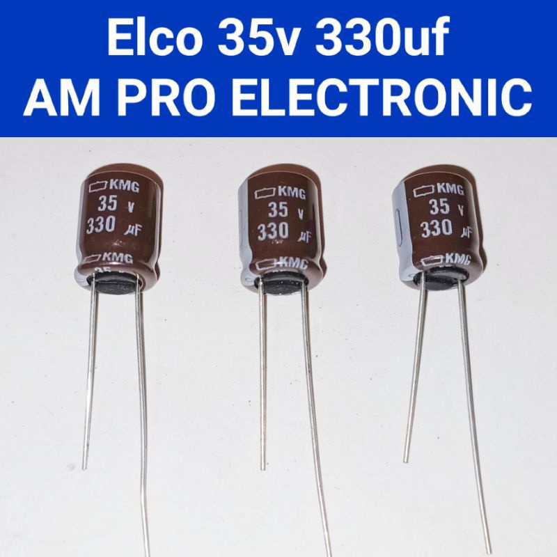 Elco 35v 330uf Elko 35v 330uf Original Brown
