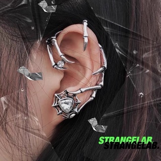 🔥Sale🔥ต่างหูรูปขาแมงมุมประดับเพชร Spider Gothic Earring พร้อมส่ง