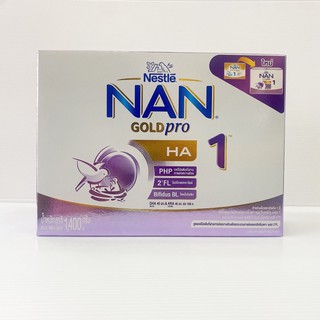 แหล่งขายและราคานมผง NAN GOLDPRO H.A.1 แนนโกลด์โปรเอชเอ สูตร1 1400กรัม โฉมใหม่อาจถูกใจคุณ