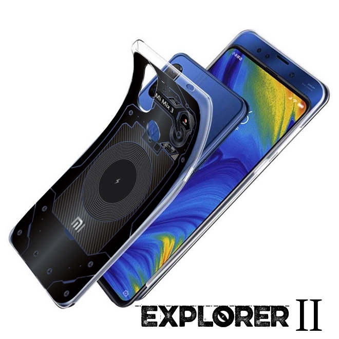 เคส สำหรับ Xiaomi Mi Mix 3 [Explorer II Series] 3D Protection TPU Case