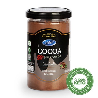 {คีโต}เครื่องดื่มโกโก้ชนิดผง 150กรัม โกโก้แท้ 100% (KETO)(Kokonut Cocoa Powder- Cocoa 100% Pure Cocoa 150g)