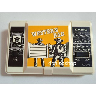 เกมส์กดคาวบอย สภาพน่าสะสม​ Casio​ western​bar