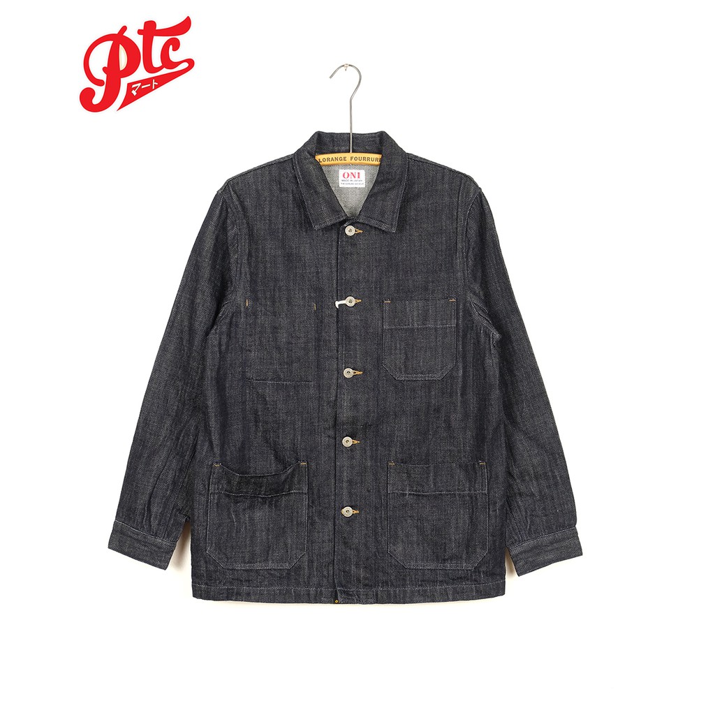 เสื้อแจ็คเก็ตONI-03100-LWDJ LOOSE  WEAVE DENIM JACKET