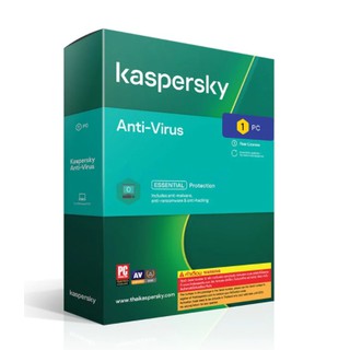 ป้องกันไวรัส Kaspersky Antivirus (1Devices)โปรแกรมป้องกันไวรัสที่จำเป็น - ป้องกันความเสียหายและการหยุดทำงาน