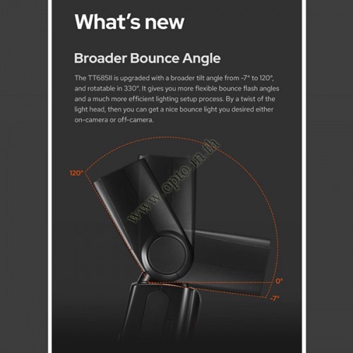 Godox TT685II-S Camera Flash Speedlite, 2.4G HSS 1/8000s TTL GN60 Flash for Sony Camera TT685