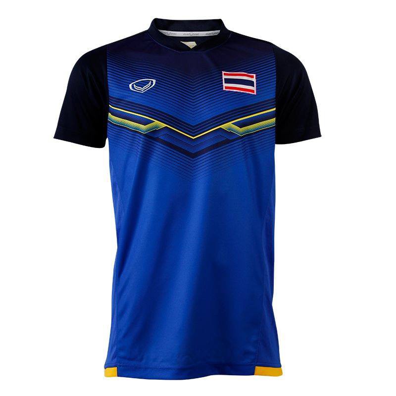 GrandSport เสื้อตะกร้อทีมชาติไทย ซีเกมส์ Seagames2015(ชาย) THAILAND SepakTakraw JERSEY 038711 สีน้ำเงิน ของแท้ มือหนึ่ง