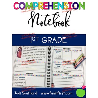 Comprehension Notebook {1st Grade Edition} - Distance Learning