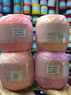 ไหมซัมเมอร์วีนัส SUMMER VENUS เบอร์ #16 (เส้นเล็ก) #20 (เส้นใหญ่) กดสีอื่นๆเพื่อแจ้งสีที่ต้องการค่ะ