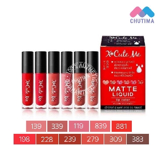 เอ็กซ์คิวท์ มี แมทท์ ลิควิด ลิป คัลเลอร์ X-Cute Me Matte Lip Color 5 ml.