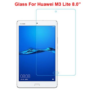 ป้องกันหน้าจอ หัวเว่ย Huawei MediaPad M3 Lite 8 CPN-W09 CPN-AL00 8.0 Glass Screen Protector กระจกนิรภัย การป้องกันหน้าจอ