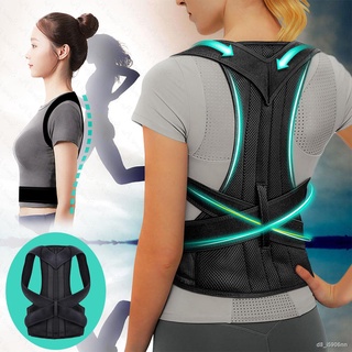 2022 New Posture Corrector Shoulder Support Waist Belt Women Men Improve Back Pain Spine Clavicle Posture Vest Back Brac