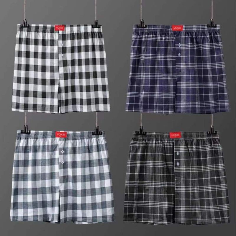 พร้อมส่ง！！ บ๊อกเซอร์ชาย XL-2XL แบร์น UOKIN เนื้อผ้านิ่ม ใส่สบาย เกรดพรีเมี่ยม