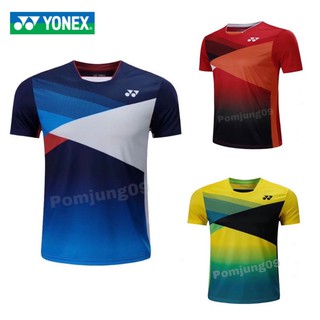 🔥🔥ชุดกีฬาแบดมินตัน YONEX🔥🔥ผ้าใส่สบาย ระบายอากาศดี ไม่ร้อน