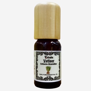 Vetiver USDA Organic Essential Oil ベチバーエッセンシャルオイルオーガニック น้ำมันหอมระเหย หญ้าแฝก ออร์แกนิค