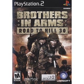 Brothers in Arms Road to Hill 30 (USA) PS2 แผ่นเกมส์ps2 เกมเพล2 แนวสงคราม