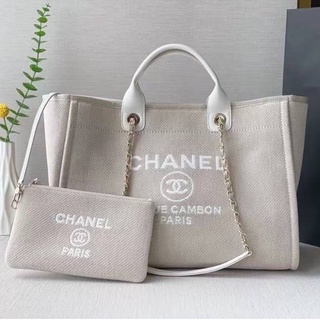 🔥ผ่อนได้🔥Chanel Shopping Bag SS22 Size 39 cm งาน Original อุปกรณ์ : Full Box Set