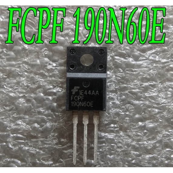 FCPF190N60E 2 ชิ้น FCP190N60E 190N60E pxc6