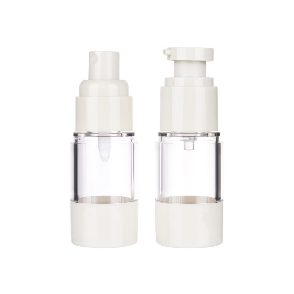 Aromsom 15/30/50ml ขวดรีฟิลอุปกรณ ์ การเดินทางปั ๊ มบีบ Skin Care คอนเทนเนอร ์ เปล ่ า