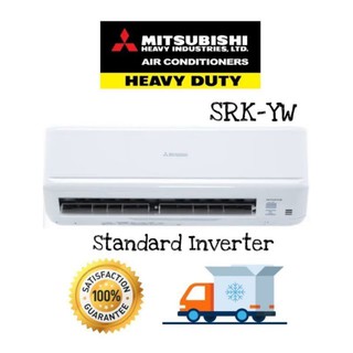 🔥 Mitsubishi Heavy Duty เครื่องปรับอากาศมิตซูบิชิ เฮฟวี่ดิวตี้ Haru Inverter SRK10 YW 13YW 15YW 18YW SRK24YW