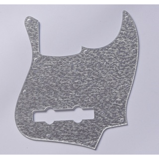 Hs-(พร้อมส่ง) แผ่นกันรอยขีดข่วน สีเงิน 5 สาย สําหรับ Fender J Bass Pickguard