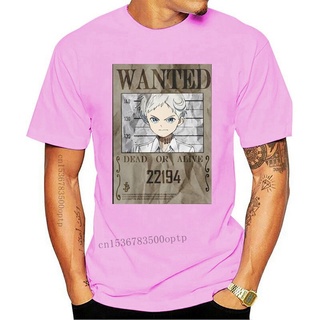 แขนสั้นcrew neckขายดี เสื้อยืดลําลอง แขนสั้น พิมพ์ลาย The Promised Neverland Yakusoku No Neverland Yakusoku No Nebarando
