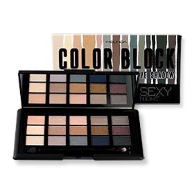 เกาหลี ราคาถูก Linda Color Block Shadow MC3074 Sexy Night