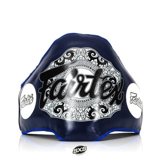 Fairtex Leather Belly Pad Blue BPV2