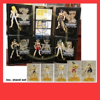 [ของแท้] Premium Tamashii: Power of Gold Saint Cloth Myth and Limited Stand Set พร้อมฐานตั้ง Power of Gold Toei Limited