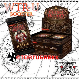 Welcome to Rathe Booster Pack Unlimited - Flesh and Blood TCG ชุดที่1 WTR-U เล่นง่าย การ์ดเกมส์ ใหม่มาแรง Fabtcg