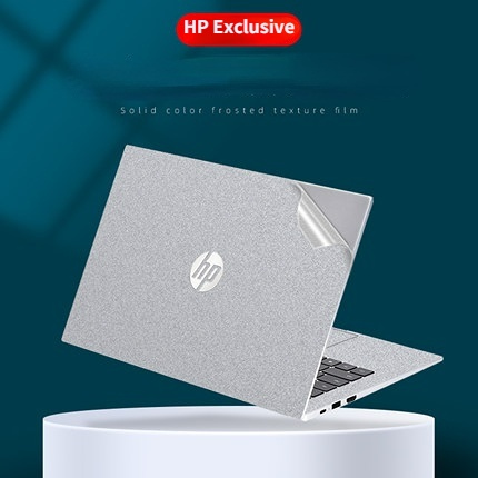 สติ๊กเกอร์แล็ปท็อป HP Matte BALCK 3 ด้านผิว HP Pavilion 14s-cf 14-dv 14-dy 14-ce 14S-CK 15s-fr 15s-dy 15-cs 15S-EQ 15-eg hp Pavilion aero 13 14 15.6 เคสนิ้วถอดได้