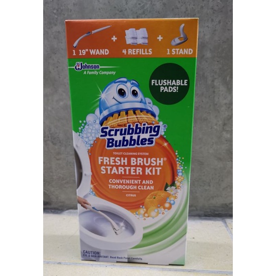 SC Johnson Scrubing Bubbles Fresh Brush Starter Kit