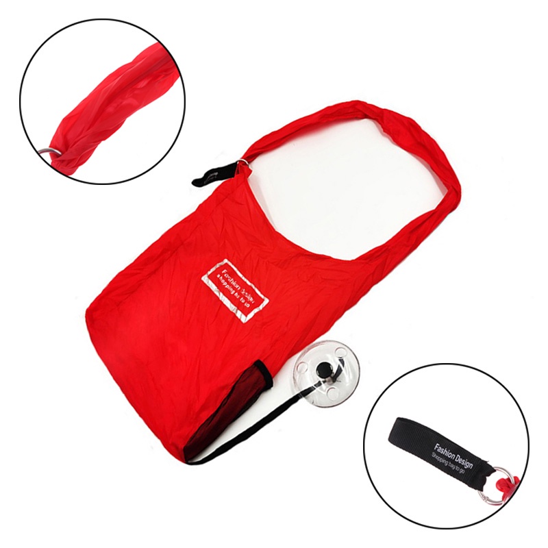 กระเป๋าช้อปปิ้ง อเนกประสงค์ ขนาดเล็ก แบบพกพา พับเก็บได้ เป็นมิตรกับสิ่งแวดล้อม สําหรับซูเปอร์มาร์เก็ต - รูปที่ 3