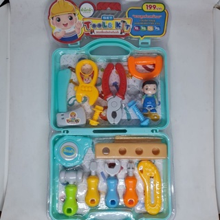ของเล่นเครื่องมือช่างน้องต้นกล้า ชุดของเล่นเครื่องมือช่าง ต้นกล้าอยากเป็นช่าง