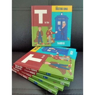 หนังสือปกแข็ง เรียนพยัญชนะ Doctor Who