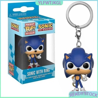 Funko Pop Sonik Sonic พวงกุญแจน่ารัก เครื่องประดับกระเป๋า