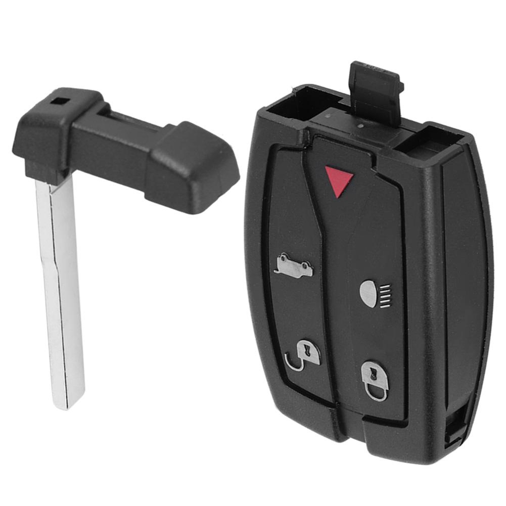 เคสรีโมทกุญแจรถยนต์ Henlai Aramox Key Fob 4 ปุ่มสําหรับ Freelander 2