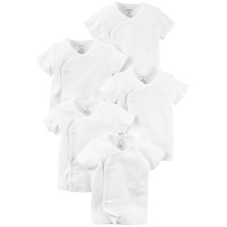 Carters Bodysuit 5Pk Side Snap Tee L8 คาร์เตอร์เสื้อผ้าชุดLong sleevesเซทแพ็ค 5 ชิ้น