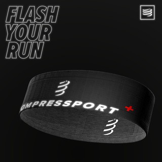 Compressportกระเป๋าวิ่งคาดเอวFree Belt Flash Black