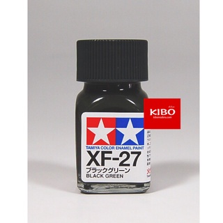 สีสูตรน้ำมัน Enamel XF27 Black Green 10ml