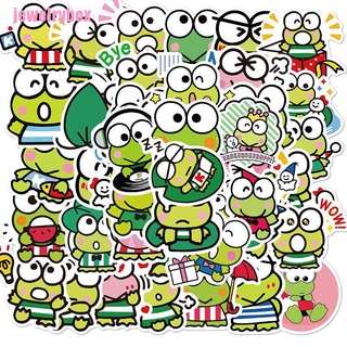 สติกเกอร์ ลาย Jxbaby Kero Keroppi สําหรับตกแต่งสมุดโน้ต โทรศัพท์