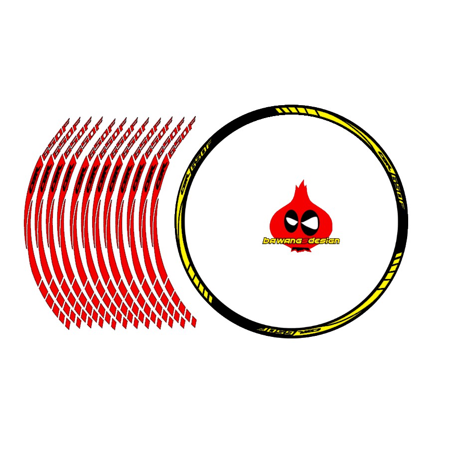 รูปลอกซับขอบ CB650 / CBR650f / CB500 / CBR500 / CBX 500