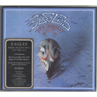 ซีดี เพลงสากล CD THE EaGLES THEIR GREATEST HITS VOL.1/2 2CD****มือ1 made in eu