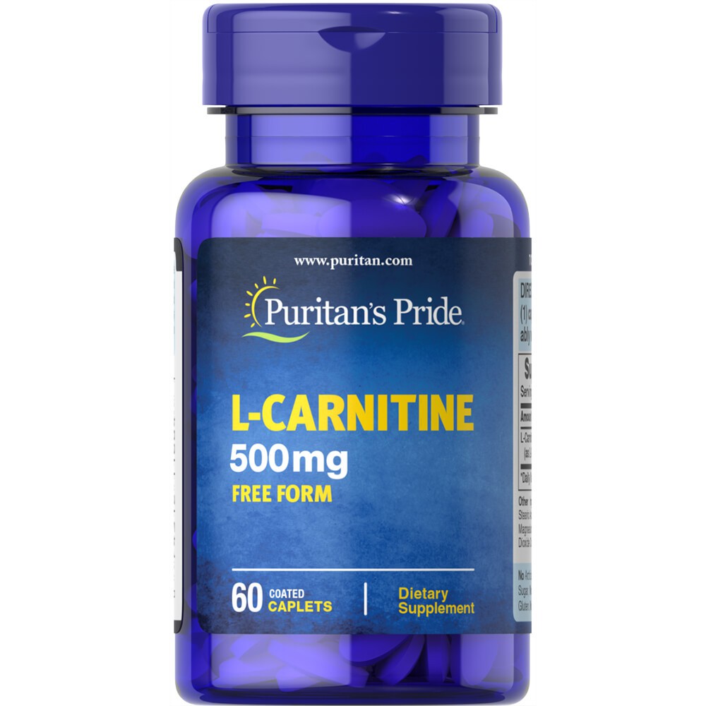 Puritan L-Carnitine 500 mg 60 caplets